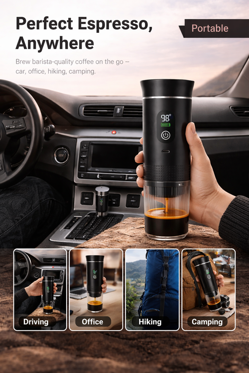 Brevaro Portable Espresso Machine